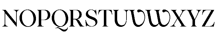 Pangaia Variable Regular Font UPPERCASE