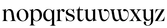 Pangaia Variable Regular Font LOWERCASE