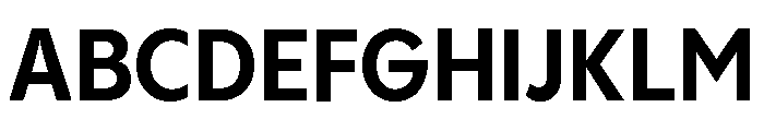 Pangram Sans Bold Compact Font UPPERCASE