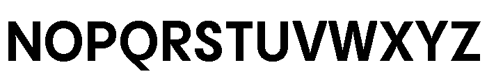 Pangram Sans Bold Compact Font UPPERCASE