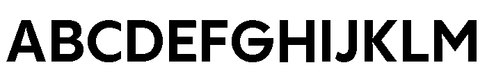 Pangram Sans Bold Medium Font UPPERCASE