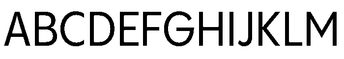 Pangram Sans Compact Medium Font UPPERCASE