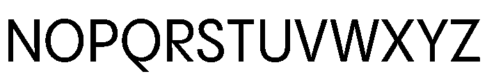 Pangram Sans Compact Medium Font UPPERCASE