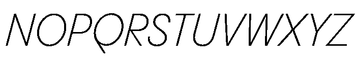 Pangram Sans Compact Variable Pangram Sans Variable 11 Font UPPERCASE