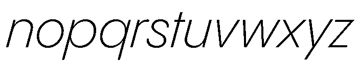 Pangram Sans Compact Variable Pangram Sans Variable 11 Font LOWERCASE