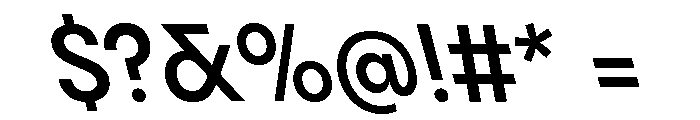 Pangram Sans Compact Variable Pangram Sans Variable 22 Font OTHER CHARS
