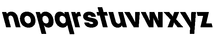 Pangram Sans Compact Variable Pangram Sans Variable 24 Font LOWERCASE