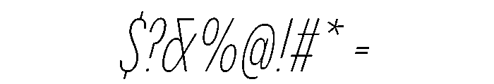 Pangram Sans Compressed Variable Pangram Sans Variable 10 Font OTHER CHARS
