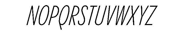 Pangram Sans Compressed Variable Pangram Sans Variable 11 Font UPPERCASE