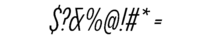 Pangram Sans Compressed Variable Pangram Sans Variable 12 Font OTHER CHARS