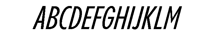 Pangram Sans Compressed Variable Pangram Sans Variable 13 Font UPPERCASE