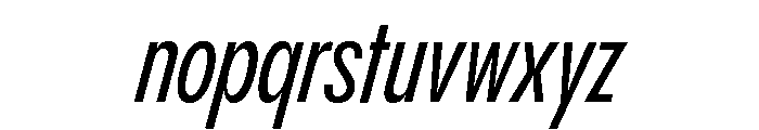 Pangram Sans Compressed Variable Pangram Sans Variable 13 Font LOWERCASE