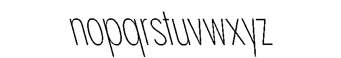 Pangram Sans Compressed Variable Pangram Sans Variable 18 Font LOWERCASE