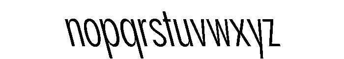 Pangram Sans Compressed Variable Pangram Sans Variable 20 Font LOWERCASE