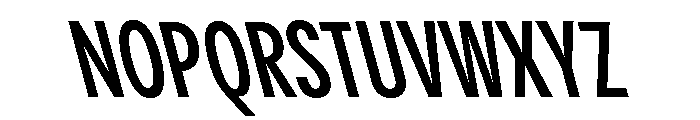 Pangram Sans Compressed Variable Pangram Sans Variable 22 Font UPPERCASE