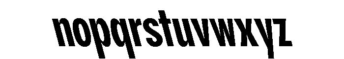 Pangram Sans Compressed Variable Pangram Sans Variable 23 Font LOWERCASE
