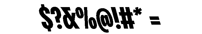 Pangram Sans Compressed Variable Pangram Sans Variable 24 Font OTHER CHARS