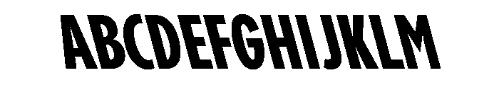 Pangram Sans Compressed Variable Pangram Sans Variable 24 Font UPPERCASE