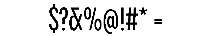 Pangram Sans Compressed Variable Pangram Sans Variable 5 Font OTHER CHARS