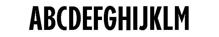 Pangram Sans Compressed Variable Pangram Sans Variable 7 Font UPPERCASE