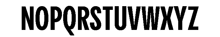 Pangram Sans Compressed Variable Pangram Sans Variable 7 Font UPPERCASE