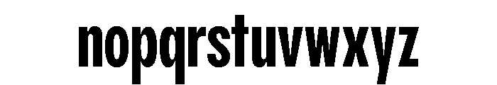 Pangram Sans Compressed Variable Pangram Sans Variable 7 Font LOWERCASE