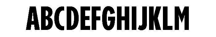 Pangram Sans Compressed Variable Pangram Sans Variable 8 Font UPPERCASE