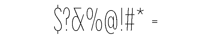 Pangram Sans Compressed Variable Pangram Sans Variable Font OTHER CHARS