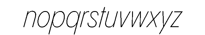 Pangram Sans Condensed Variable Pangram Sans Variable 10 Font LOWERCASE
