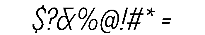 Pangram Sans Condensed Variable Pangram Sans Variable 12 Font OTHER CHARS