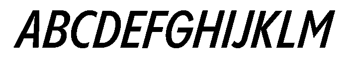 Pangram Sans Condensed Variable Pangram Sans Variable 14 Font UPPERCASE