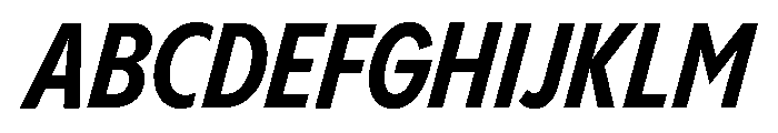 Pangram Sans Condensed Variable Pangram Sans Variable 15 Font UPPERCASE