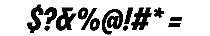 Pangram Sans Condensed Variable Pangram Sans Variable 16 Font OTHER CHARS