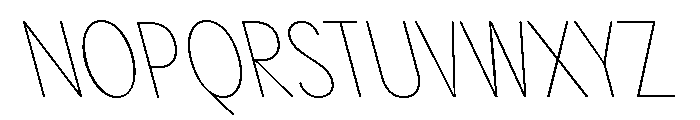 Pangram Sans Condensed Variable Pangram Sans Variable 17 Font UPPERCASE