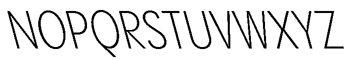 Pangram Sans Condensed Variable Pangram Sans Variable 19 Font UPPERCASE
