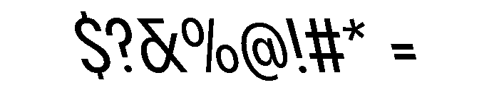 Pangram Sans Condensed Variable Pangram Sans Variable 21 Font OTHER CHARS