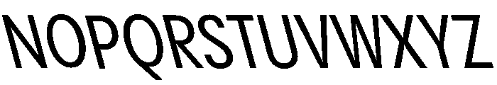 Pangram Sans Condensed Variable Pangram Sans Variable 21 Font UPPERCASE