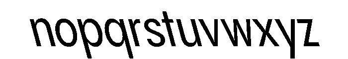 Pangram Sans Condensed Variable Pangram Sans Variable 21 Font LOWERCASE