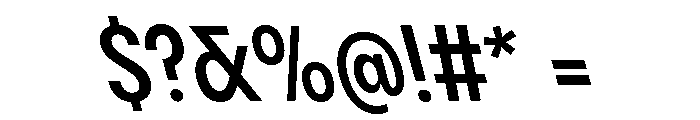 Pangram Sans Condensed Variable Pangram Sans Variable 22 Font OTHER CHARS