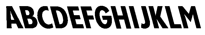 Pangram Sans Condensed Variable Pangram Sans Variable 24 Font UPPERCASE