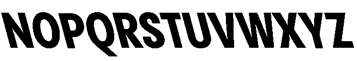 Pangram Sans Condensed Variable Pangram Sans Variable 24 Font UPPERCASE