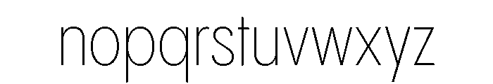 Pangram Sans Condensed Variable Pangram Sans Variable 2 Font LOWERCASE