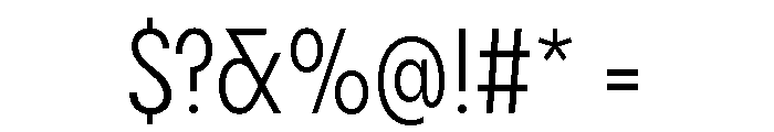 Pangram Sans Condensed Variable Pangram Sans Variable 4 Font OTHER CHARS