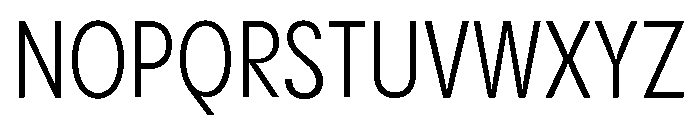 Pangram Sans Condensed Variable Pangram Sans Variable 4 Font UPPERCASE