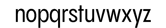 Pangram Sans Condensed Variable Pangram Sans Variable 5 Font LOWERCASE