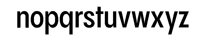 Pangram Sans Condensed Variable Pangram Sans Variable 6 Font LOWERCASE