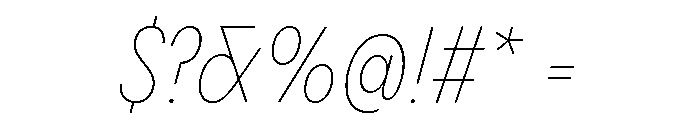 Pangram Sans Condensed Variable Pangram Sans Variable 9 Font OTHER CHARS