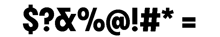 Pangram Sans Narrow Extrabold Bold Narrow Extrabold Font OTHER CHARS