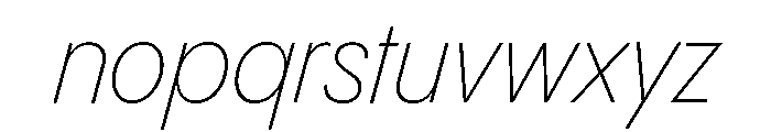 Pangram Sans Narrow Variable Pangram Sans Variable 10 Font LOWERCASE