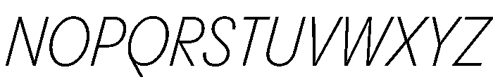 Pangram Sans Narrow Variable Pangram Sans Variable 11 Font UPPERCASE